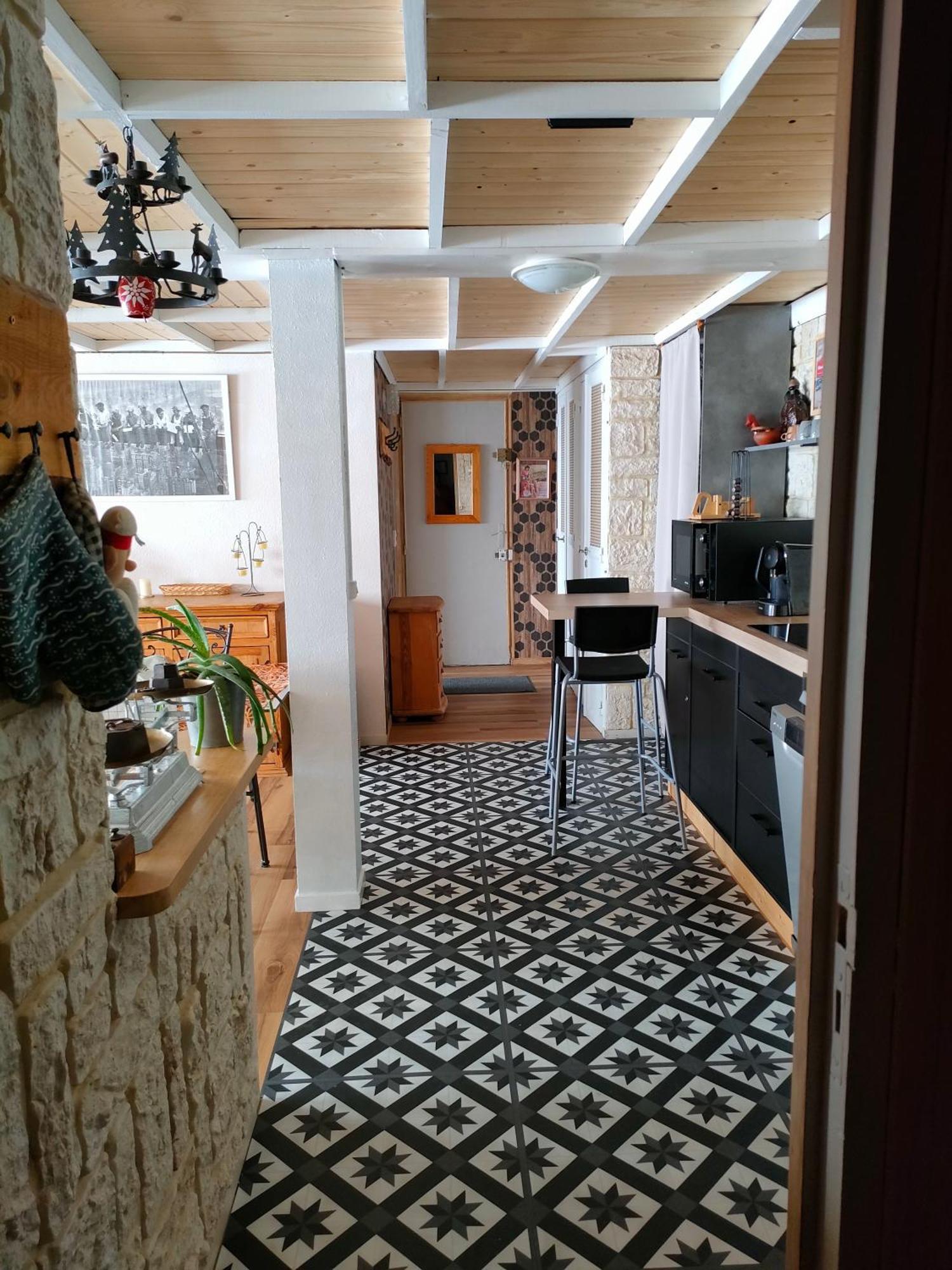 Grand Appartement Vue Magnifique Murat-le-Quaire Esterno foto